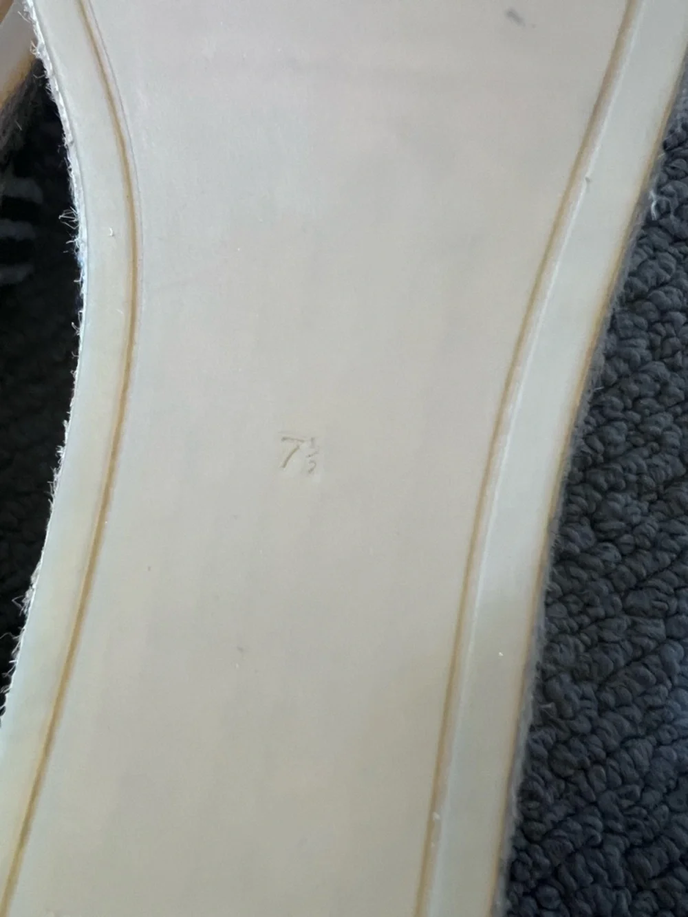 Tory Burch Black & White Logo Espadrille Flats - Woven Logo - Picture 6 of 7